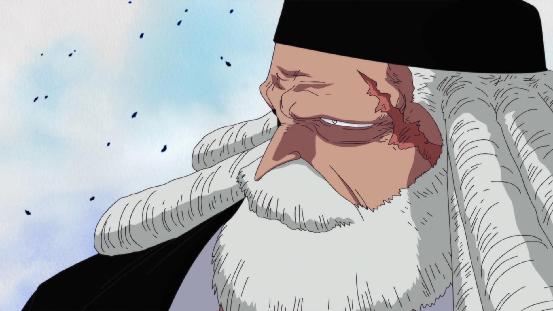 Saint Jaygarcia Saturn as seen in the series' anime (Image via Toei Animation)